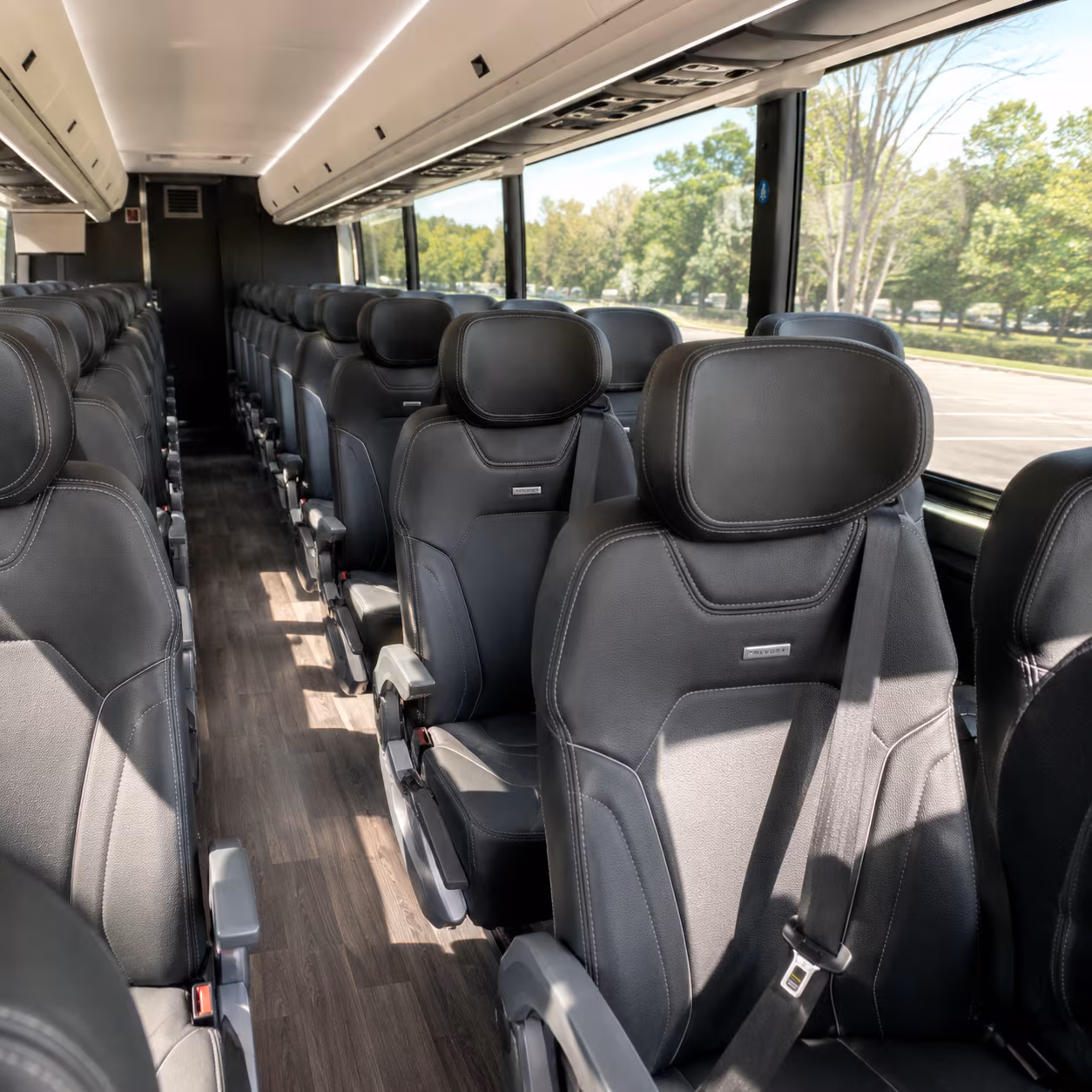 spokane concert transportation onboard seating
