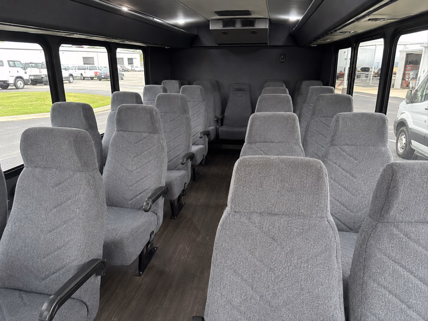 spokane long distance transportation onboard seating