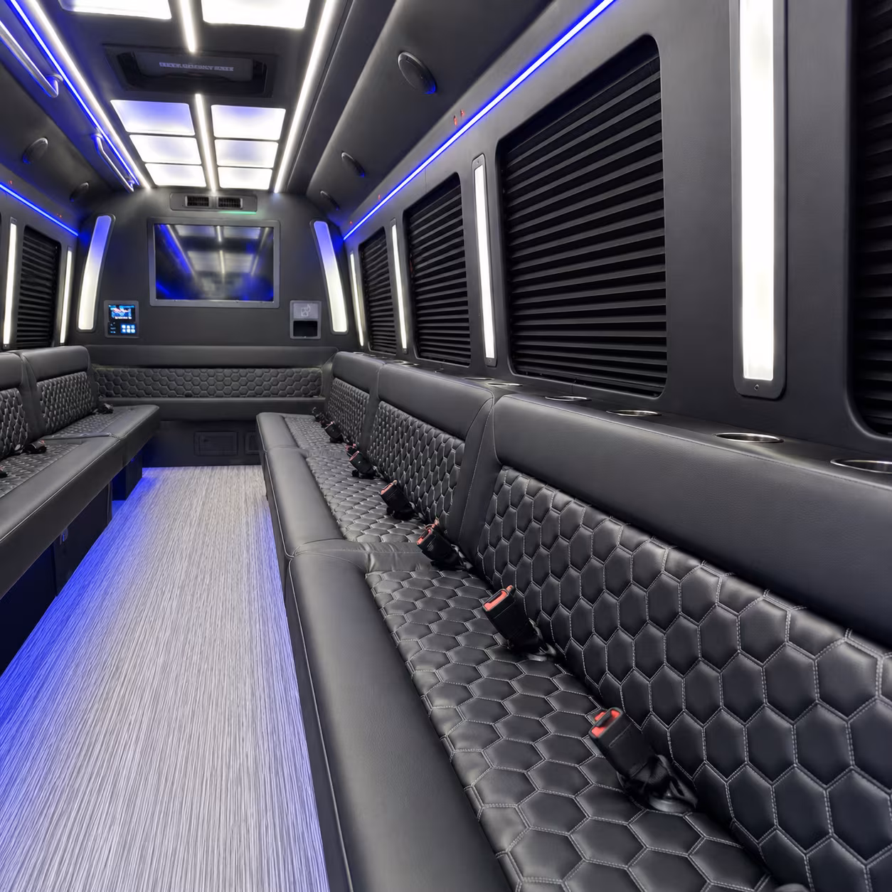 spokane party bus inside