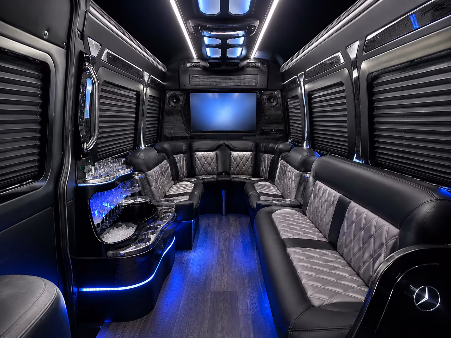 spokane sprinter limousine inside