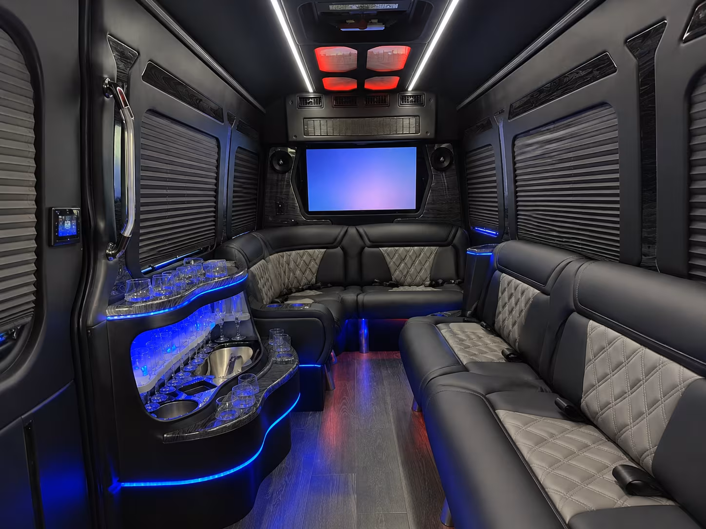 spokane sprinter limousine interior