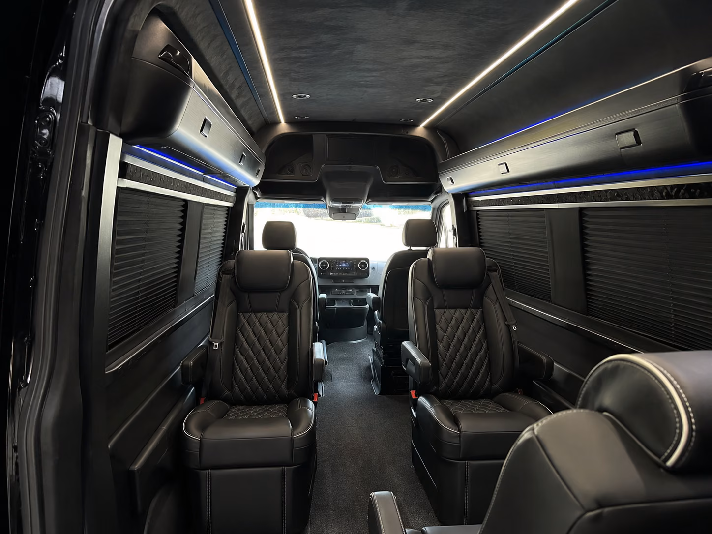 spokane sprinter van with driver interior