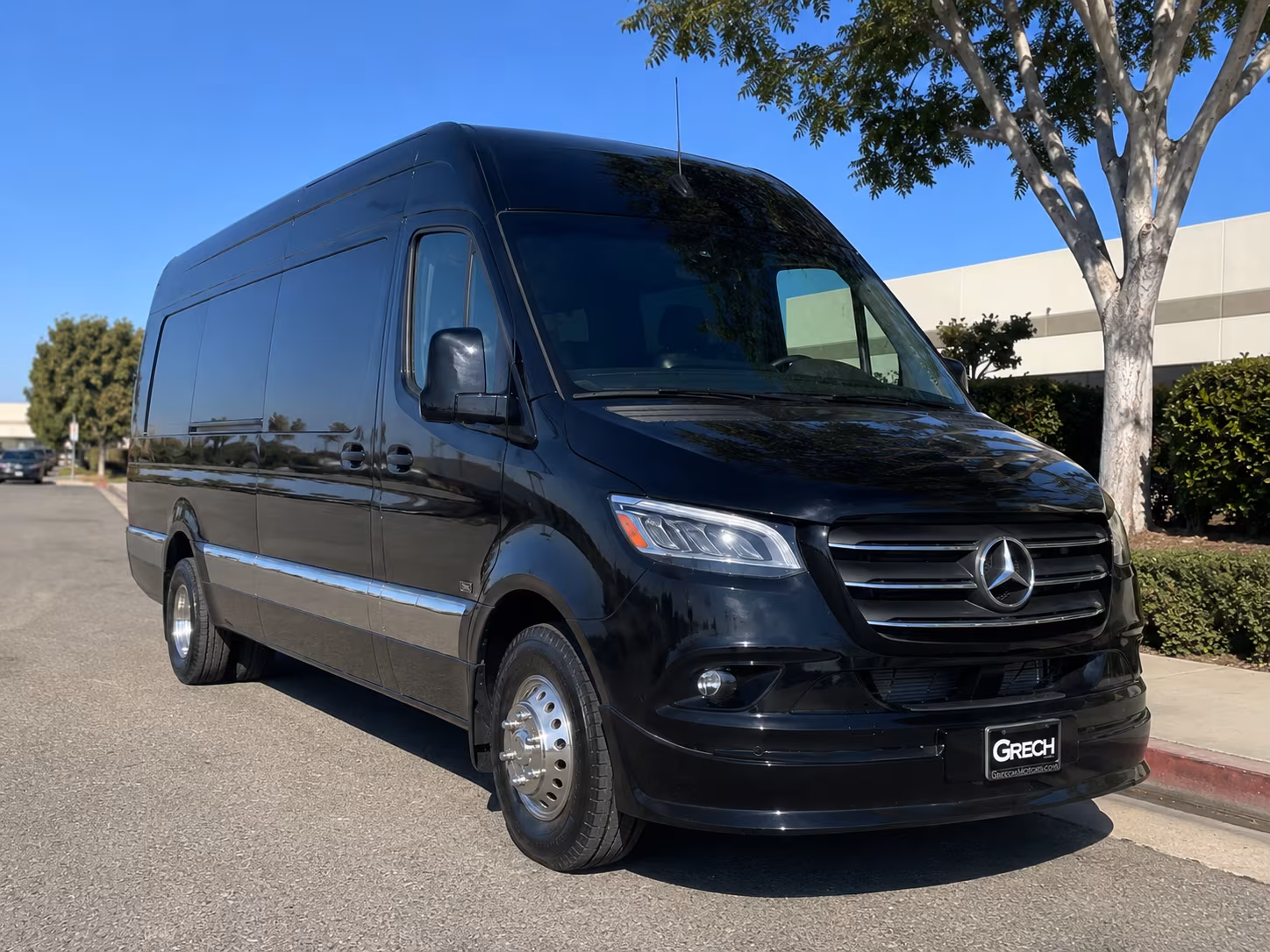 spokane sprinter van with driver